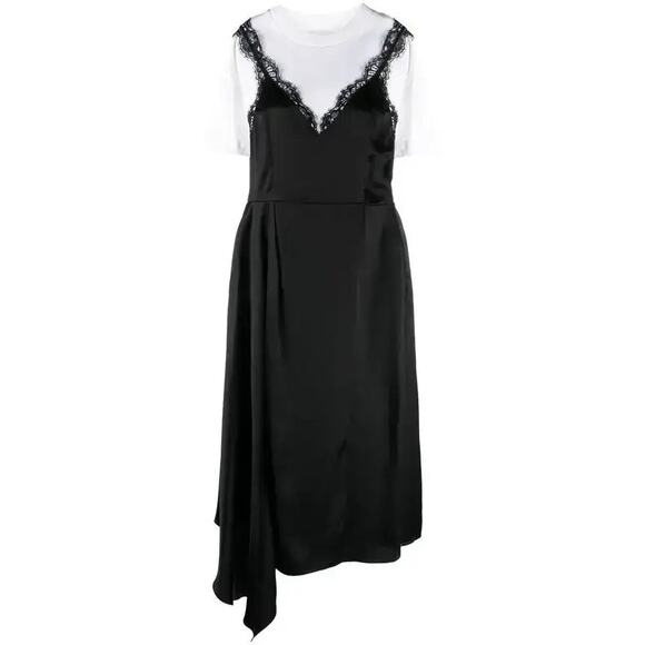 Alexander McQueen Lace Midi Dress - www.ice4pros.com.br